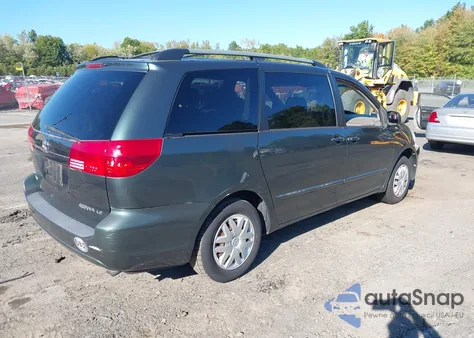 2004 Toyota Sienna Le from USA, damaged, VIN 5TDZA23C64S088268